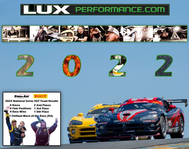 2022 lux performance poster 11x14